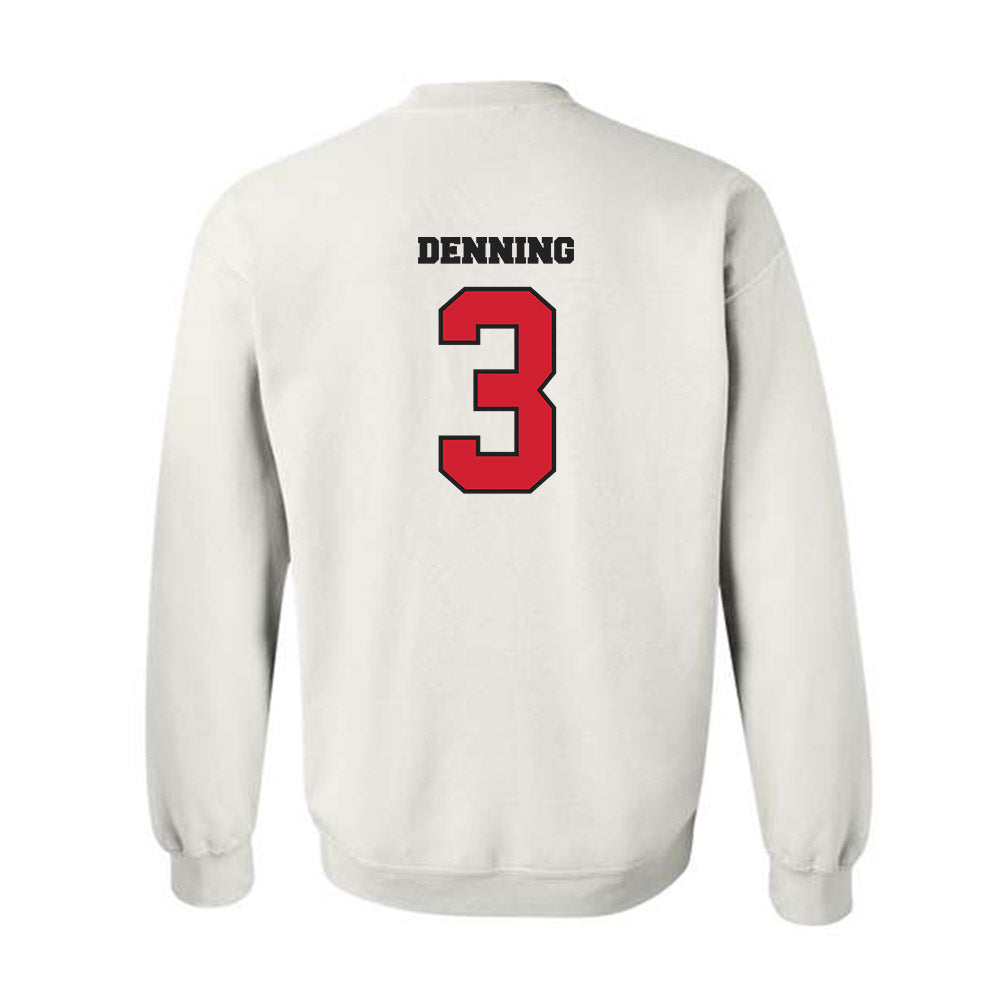 Utah - NCAA Softball : Haley Denning - Crewneck Sweatshirt Replica Shersey