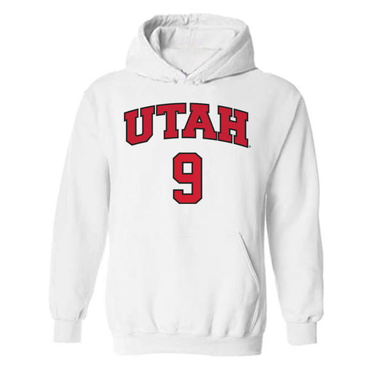 Utah - NCAA Softball : Sophie Jacquez - Hooded Sweatshirt Replica Shersey