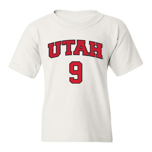 Utah - NCAA Softball : Sophie Jacquez - Youth T-Shirt Replica Shersey