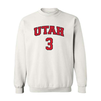 Utah - NCAA Softball : Haley Denning - Crewneck Sweatshirt Replica Shersey