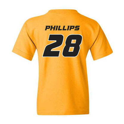 Missouri - NCAA Softball : Chan'tice Phillips - Youth T-Shirt Replica Shersey