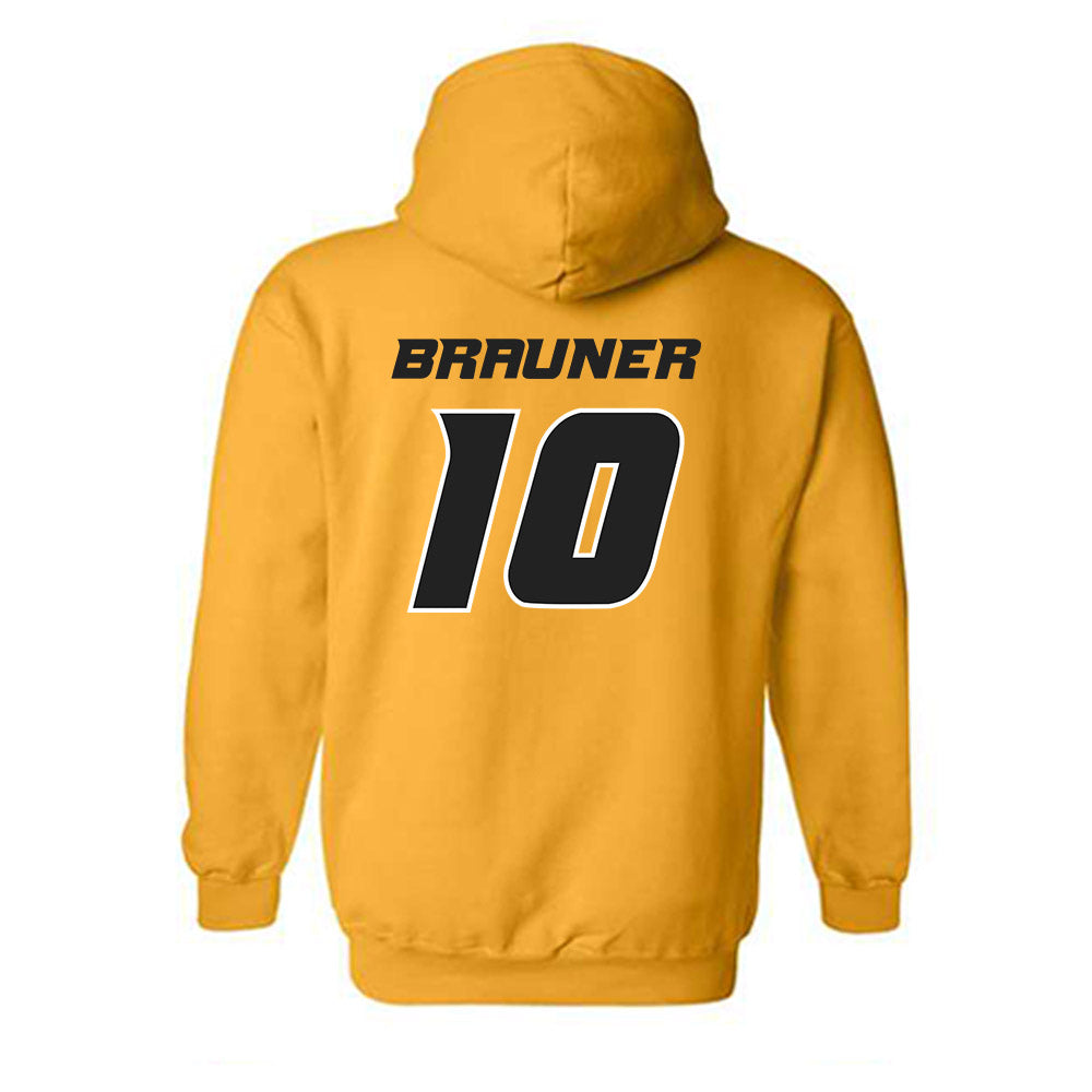 Missouri - NCAA Softball : Monica Brauner - Hooded Sweatshirt Replica Shersey