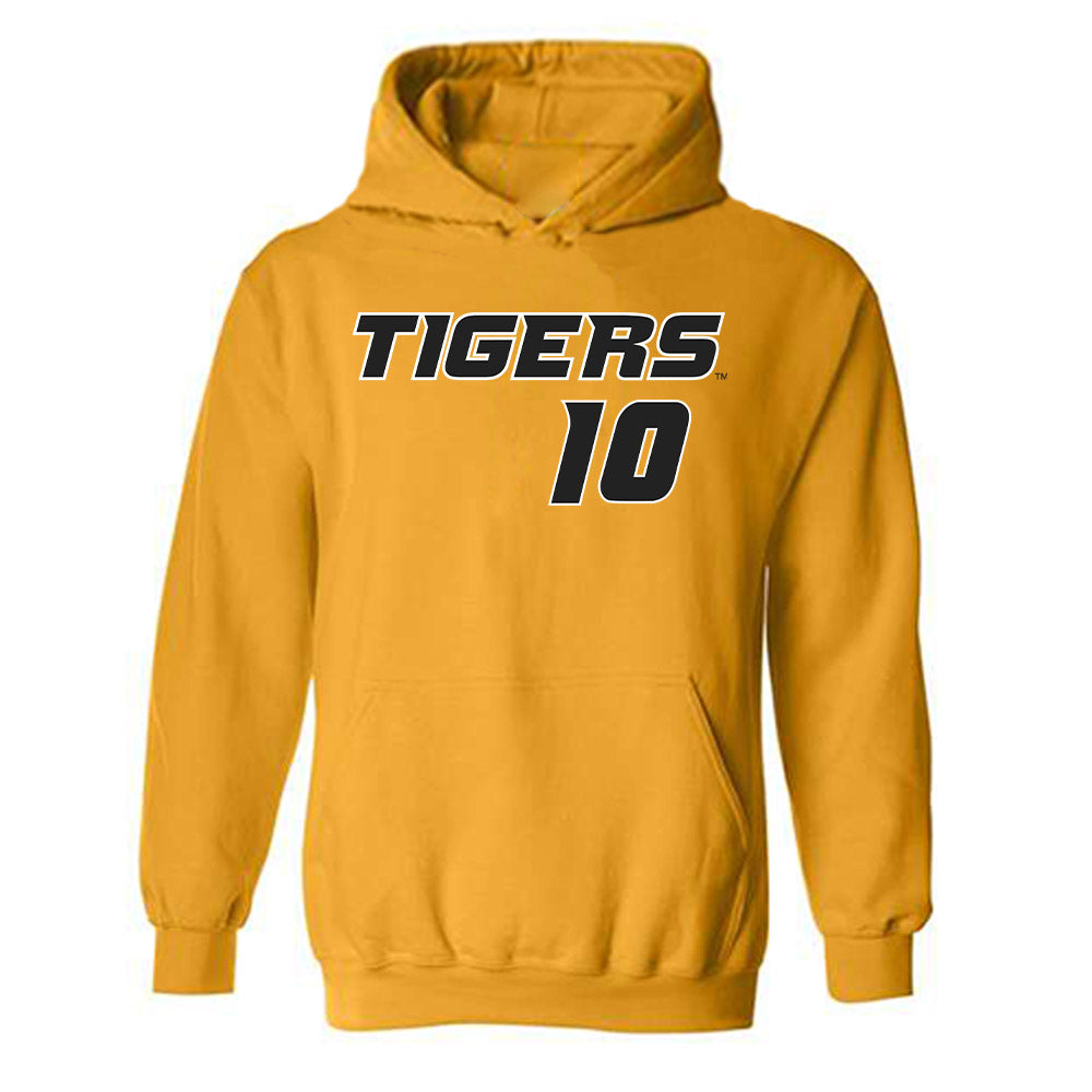 Missouri - NCAA Softball : Monica Brauner - Hooded Sweatshirt Replica Shersey
