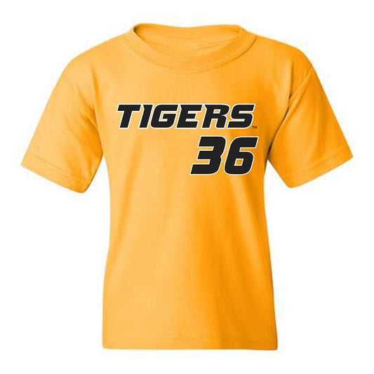 Missouri - NCAA Softball : Abby Hay - Youth T-Shirt Replica Shersey