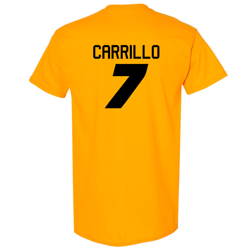 Missouri - NCAA Women's Soccer : Bella Carrillo - Gold Replica Shersey Short Sleeve T-Shirt