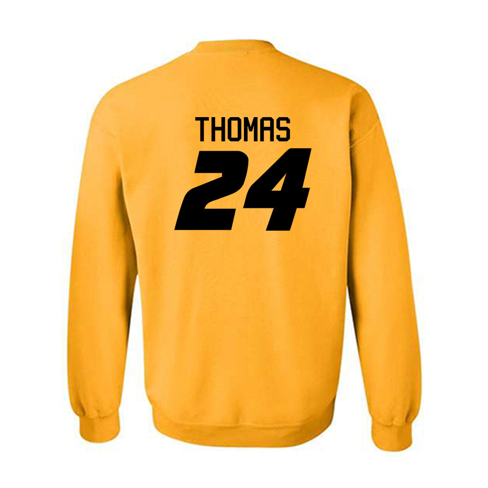 Missouri - NCAA Women's Soccer : Scarlett Thomas - Gold Replica Shersey Sweatshirt