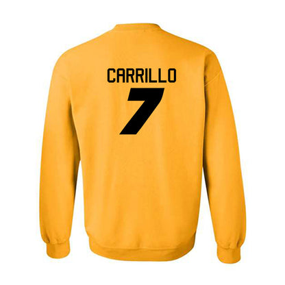 Missouri - NCAA Women's Soccer : Bella Carrillo - Gold Replica Shersey Sweatshirt