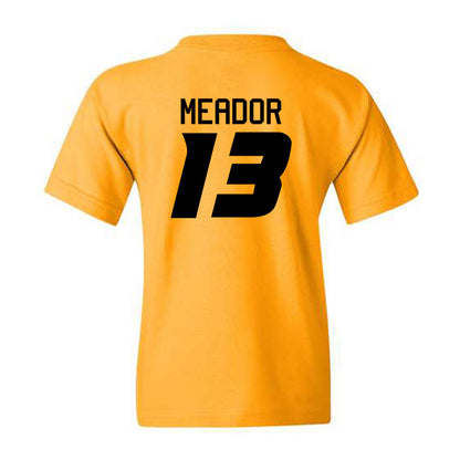 Missouri - NCAA Women's Soccer : Morgan Meador - Gold Replica Shersey Youth T-Shirt