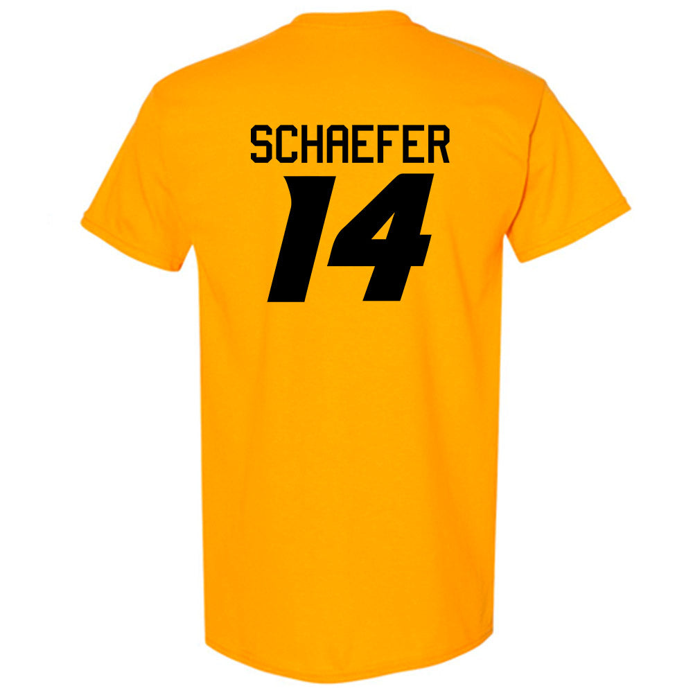 Missouri - NCAA Women's Soccer : Morgan Schaefer - Gold Replica Shersey Short Sleeve T-Shirt