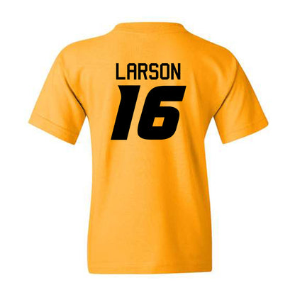 Missouri - NCAA Women's Soccer : Jessica Larson - Gold Replica Shersey Youth T-Shirt