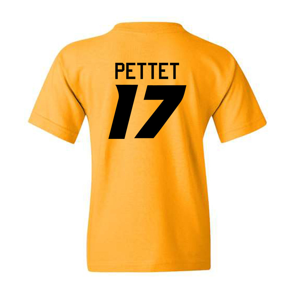 Missouri - NCAA Women's Soccer : Grace Pettet - Gold Replica Shersey Youth T-Shirt