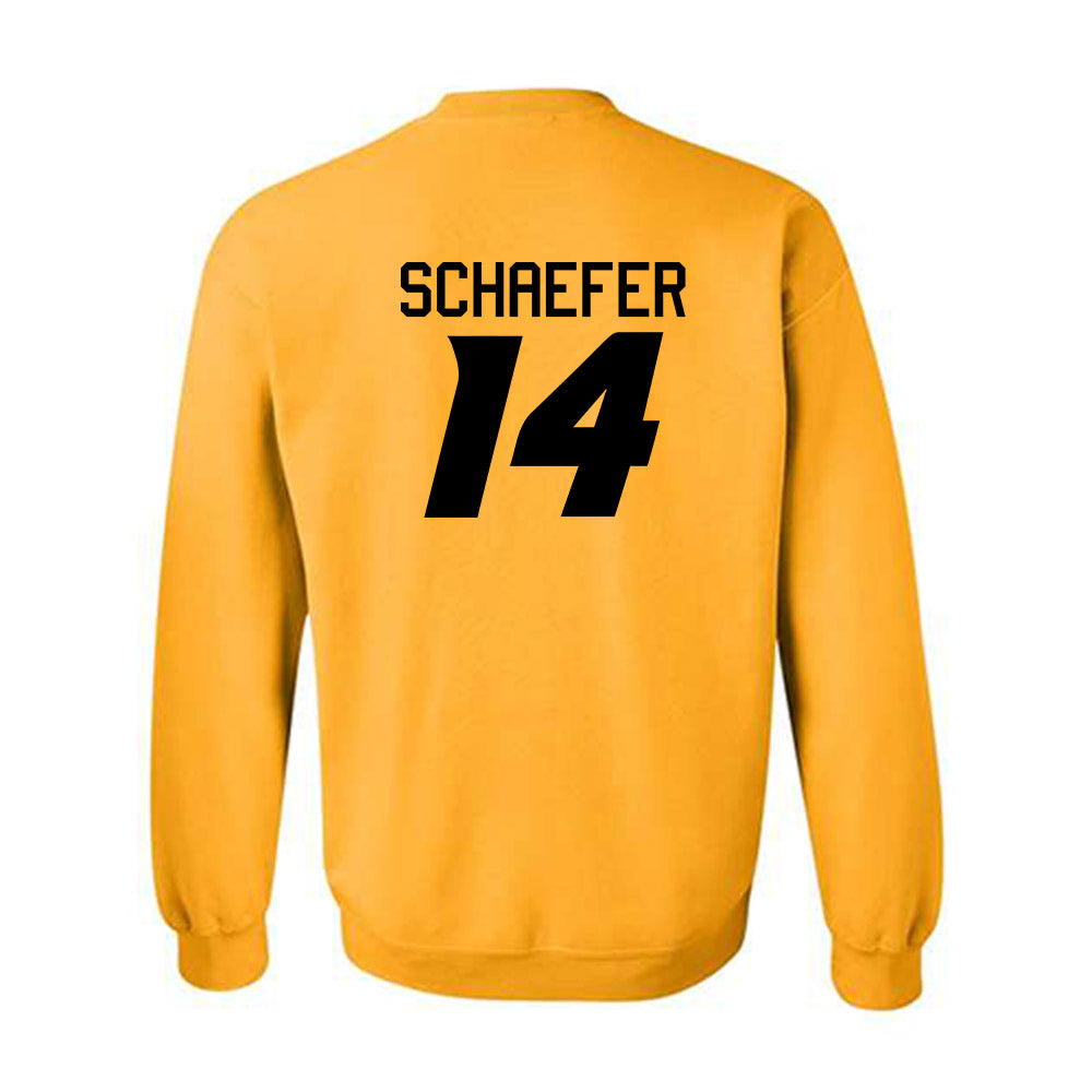 Missouri - NCAA Women's Soccer : Morgan Schaefer - Gold Replica Shersey Sweatshirt