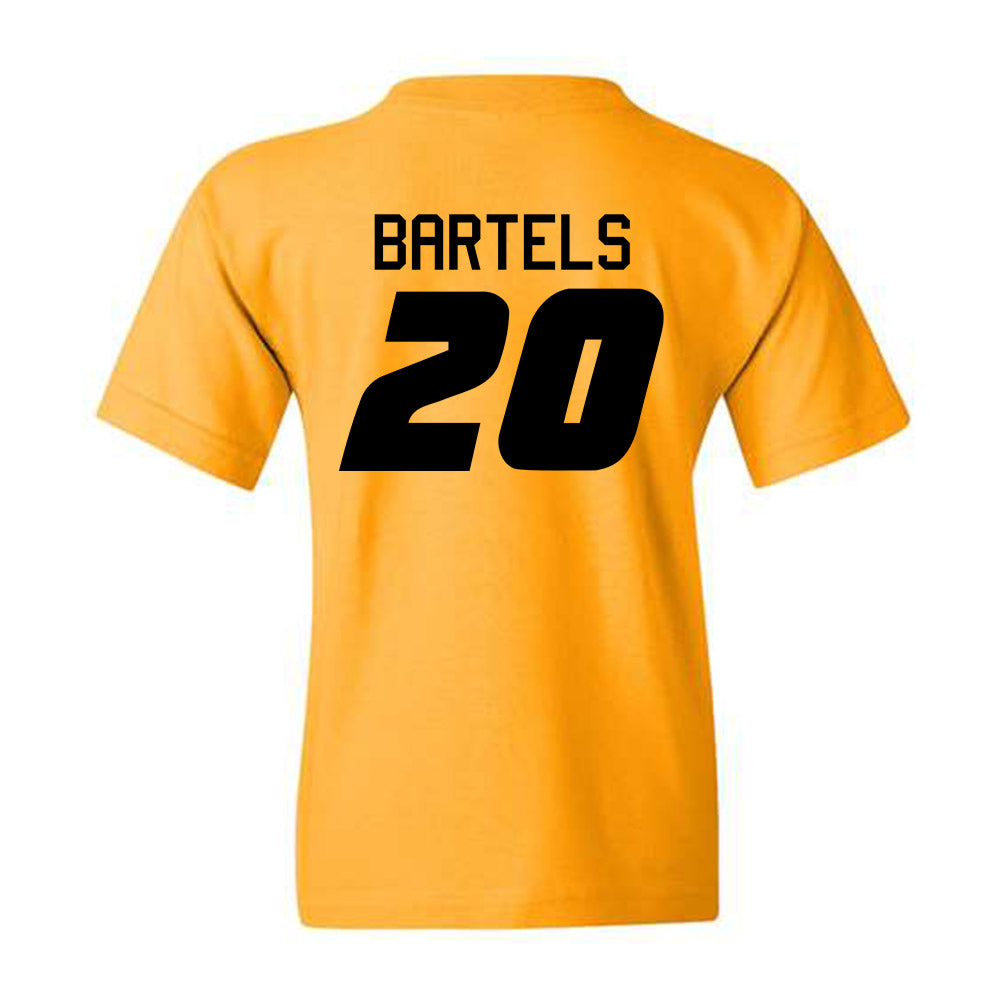 Missouri - NCAA Women's Soccer : Jenna Bartels - Gold Replica Shersey Youth T-Shirt