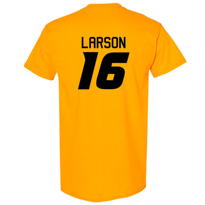 Missouri - NCAA Women's Soccer : Jessica Larson - Gold Replica Shersey Short Sleeve T-Shirt