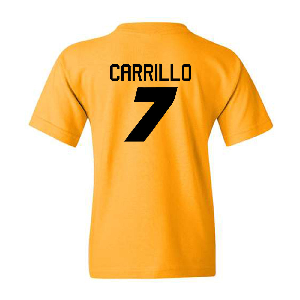 Missouri - NCAA Women's Soccer : Bella Carrillo - Gold Replica Shersey Youth T-Shirt