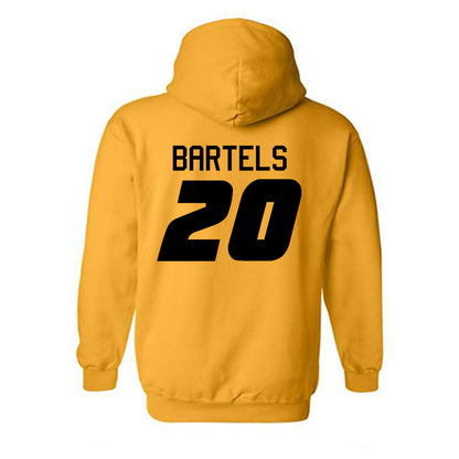 Missouri - NCAA Women's Soccer : Jenna Bartels - Gold Replica Shersey Hooded Sweatshirt