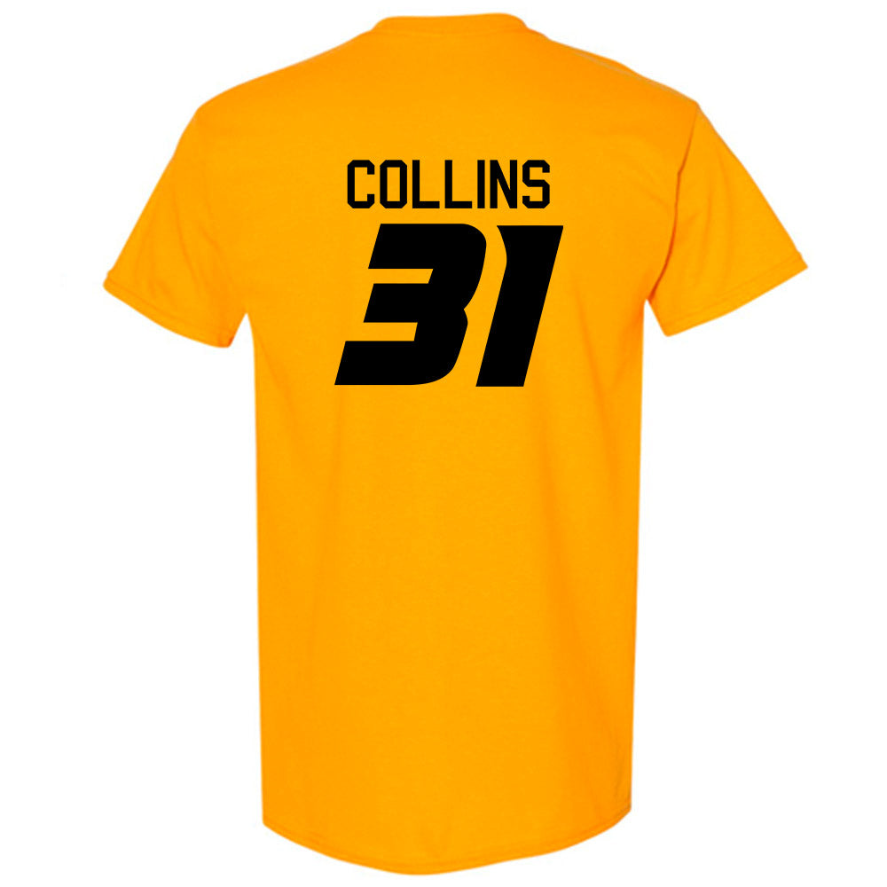 Missouri - NCAA Women's Soccer : Mia Collins - Gold Replica Shersey Short Sleeve T-Shirt