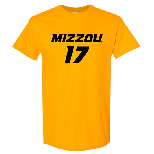 Missouri - NCAA Women's Soccer : Grace Pettet - Gold Replica Shersey Short Sleeve T-Shirt