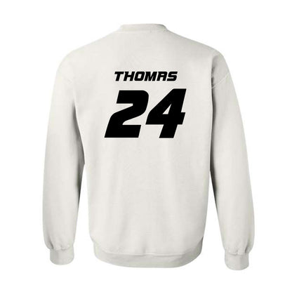 Missouri - NCAA Women's Soccer : Scarlett Thomas - White Replica Sweatshirt