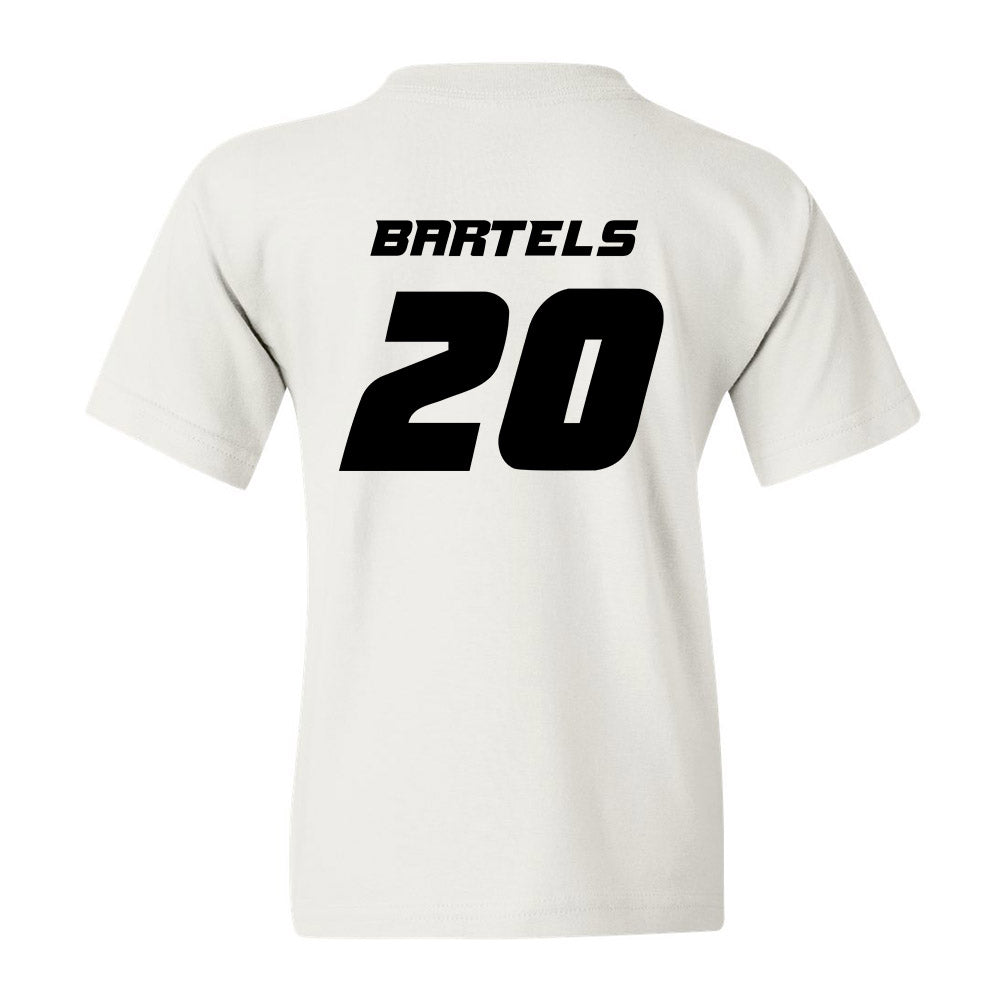 Missouri - NCAA Women's Soccer : Jenna Bartels - White Replica Youth T-Shirt