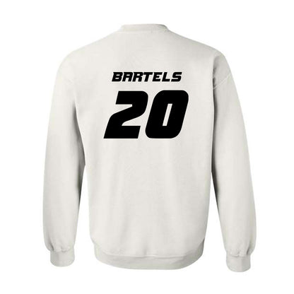 Missouri - NCAA Women's Soccer : Jenna Bartels - White Replica Sweatshirt