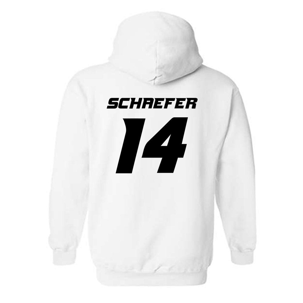 Missouri - NCAA Women's Soccer : Morgan Schaefer - White Replica Hooded Sweatshirt