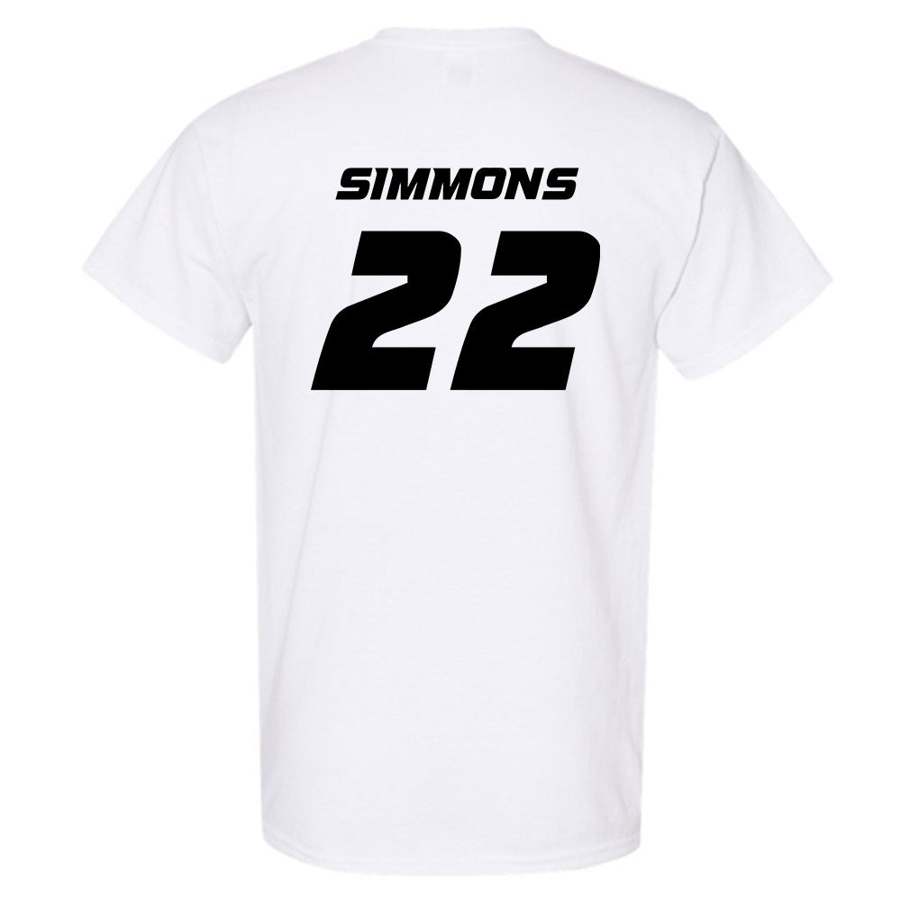 Missouri - NCAA Women's Soccer : Kylee Simmons - White Replica Short Sleeve T-Shirt