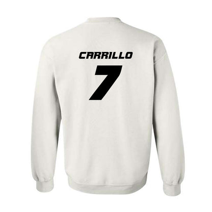 Missouri - NCAA Women's Soccer : Bella Carrillo - White Replica Sweatshirt