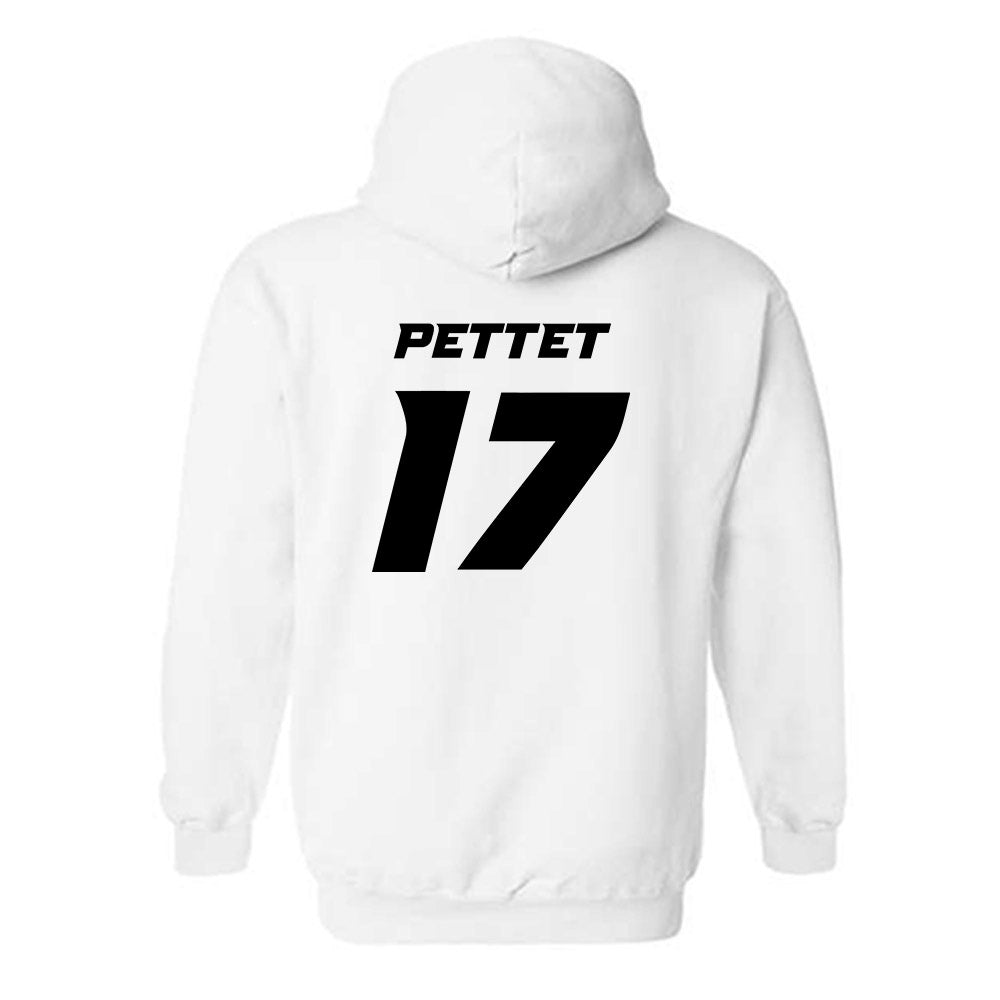 Missouri - NCAA Women's Soccer : Grace Pettet - White Replica Hooded Sweatshirt