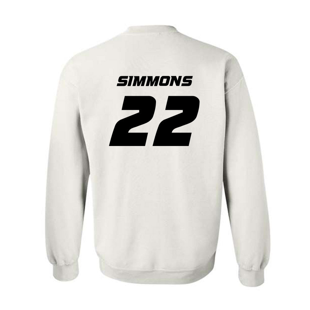 Missouri - NCAA Women's Soccer : Kylee Simmons - White Replica Sweatshirt