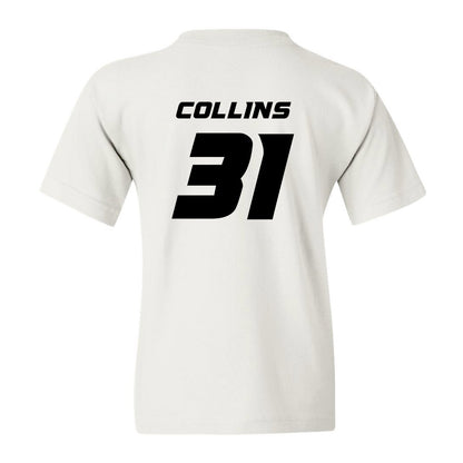 Missouri - NCAA Women's Soccer : Mia Collins - White Replica Youth T-Shirt