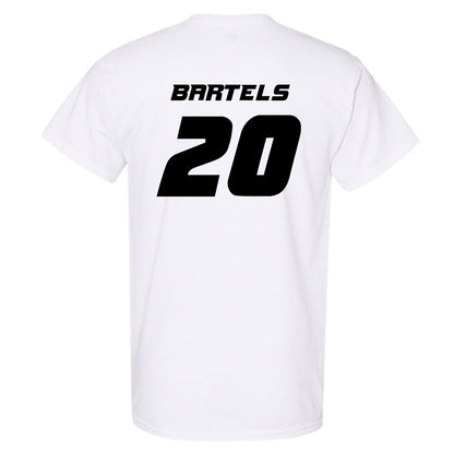 Missouri - NCAA Women's Soccer : Jenna Bartels - White Replica Short Sleeve T-Shirt