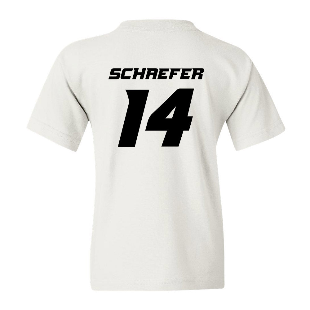 Missouri - NCAA Women's Soccer : Morgan Schaefer - White Replica Youth T-Shirt