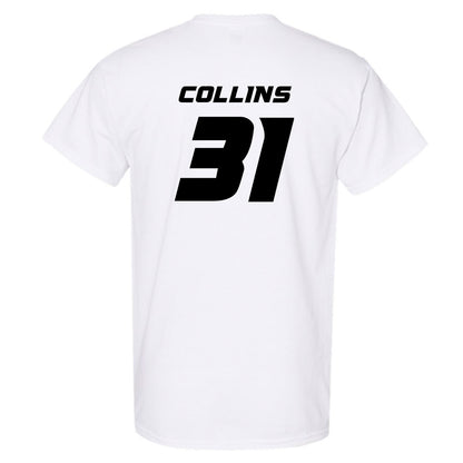 Missouri - NCAA Women's Soccer : Mia Collins - White Replica Short Sleeve T-Shirt