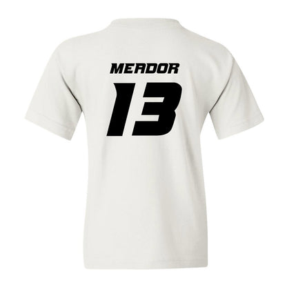 Missouri - NCAA Women's Soccer : Morgan Meador - White Replica Youth T-Shirt