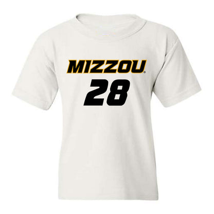 Missouri - NCAA Women's Soccer : Olivia Chianelli - Youth T-Shirt Replica Shersey