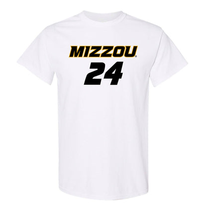 Missouri - NCAA Women's Soccer : Scarlett Thomas - White Replica Short Sleeve T-Shirt