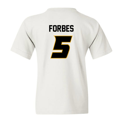 Missouri - NCAA Women's Volleyball : Lauren Forbes - White Replica Youth T-Shirt