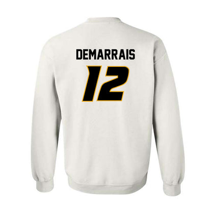 Missouri - NCAA Women's Volleyball : Janet DeMarrais - White Replica Sweatshirt