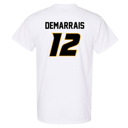 Missouri - NCAA Women's Volleyball : Janet DeMarrais - White Replica Short Sleeve T-Shirt