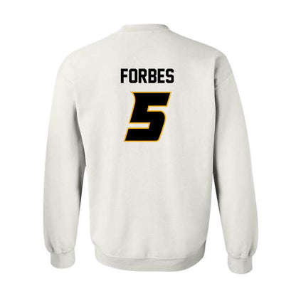 Missouri - NCAA Women's Volleyball : Lauren Forbes - White Replica Sweatshirt