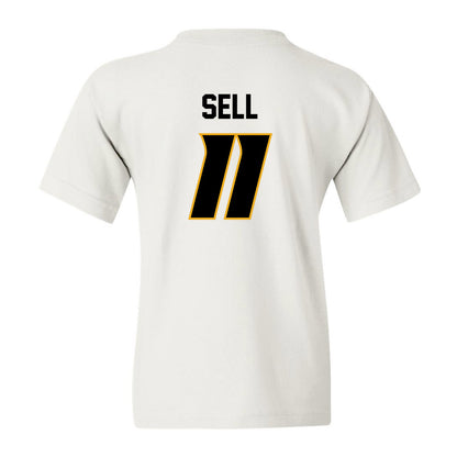 Missouri - NCAA Women's Volleyball : Madilyn Sell - White Replica Youth T-Shirt