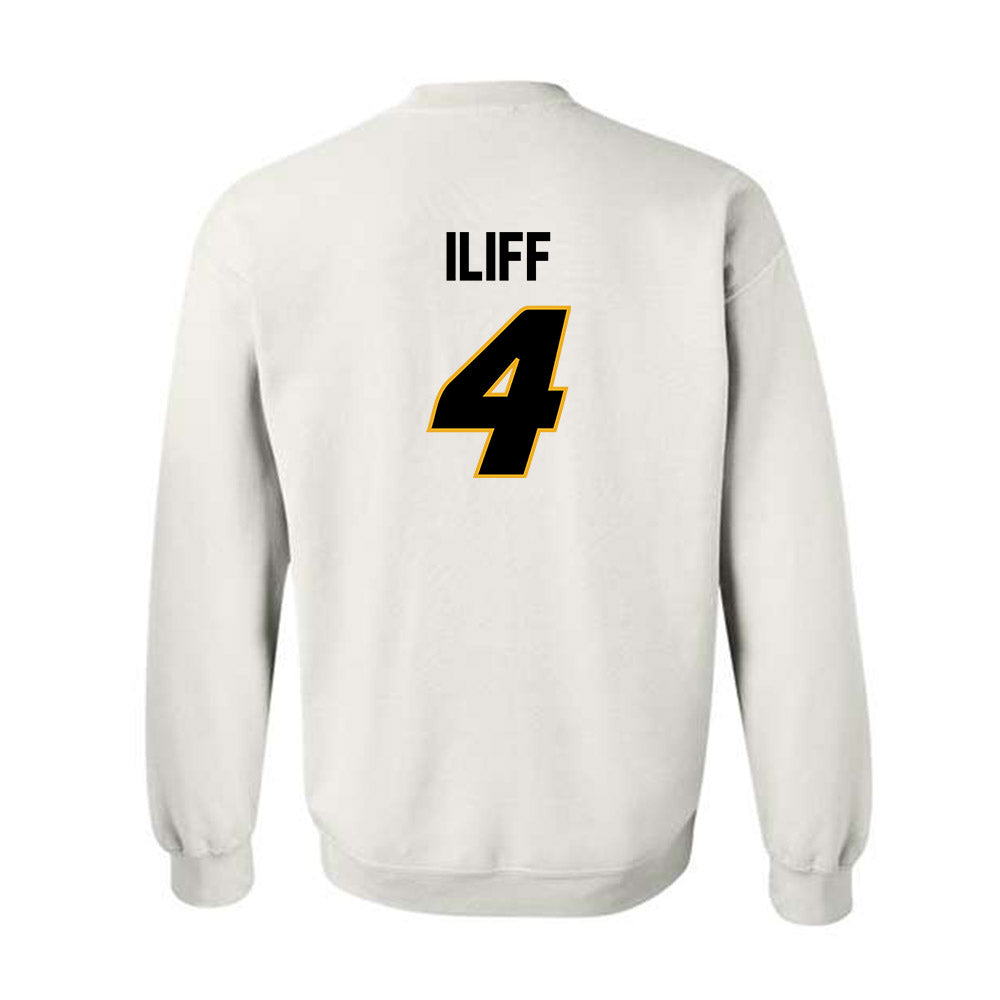 Missouri - NCAA Women's Volleyball : Jordan Iliff - White Replica Sweatshirt