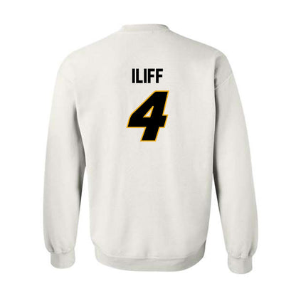 Missouri - NCAA Women's Volleyball : Jordan Iliff - White Replica Sweatshirt