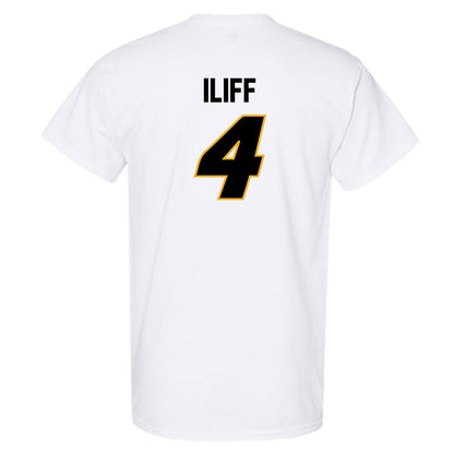 Missouri - NCAA Women's Volleyball : Jordan Iliff - White Replica Short Sleeve T-Shirt