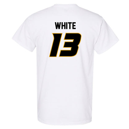 Missouri - NCAA Women's Volleyball : Sarah White - White Replica Short Sleeve T-Shirt