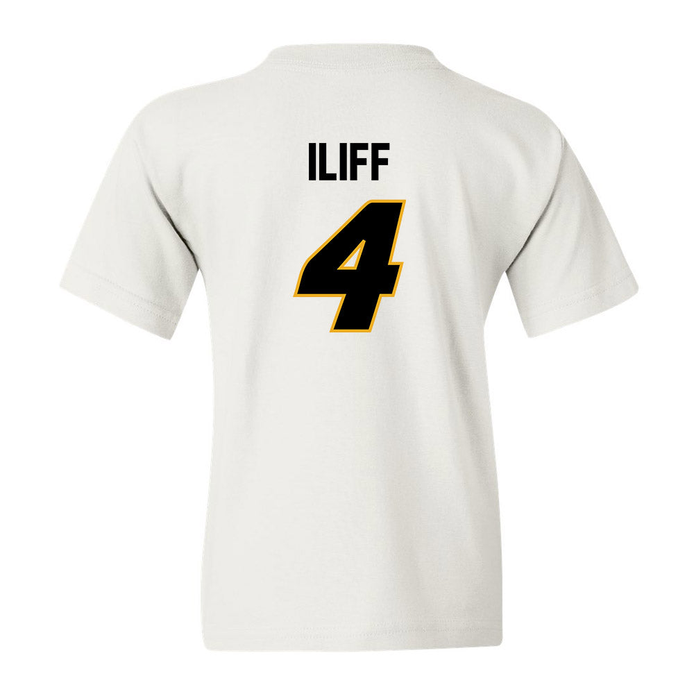 Missouri - NCAA Women's Volleyball : Jordan Iliff - White Replica Youth T-Shirt