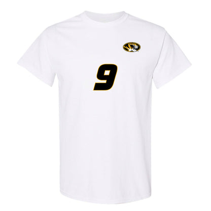 Missouri - NCAA Women's Volleyball : Morgan Isenberg - White Replica Short Sleeve T-Shirt
