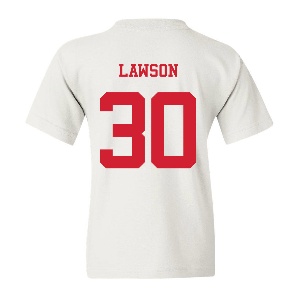 NC State - NCAA Baseball : Justin Lawson - Youth T-Shirt Replica Shersey
