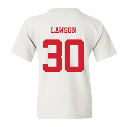 NC State - NCAA Baseball : Justin Lawson - Youth T-Shirt Replica Shersey